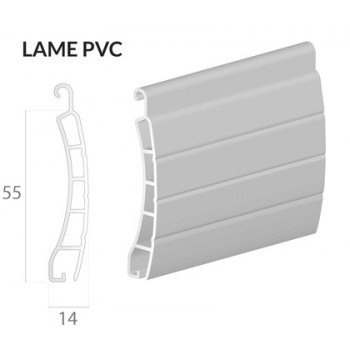 Volet traditionnel lames PVC - 1200(L) x 1800(H)