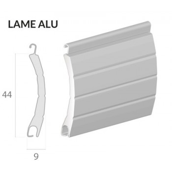 Volet monobloc lames aluminium - 1000(L) x 2000(H)